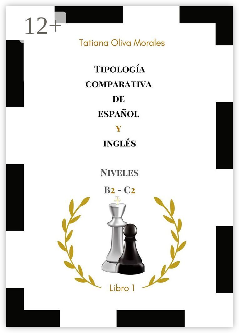 Tipologia comparativa de espanol y ingles. Niveles B2 - C2