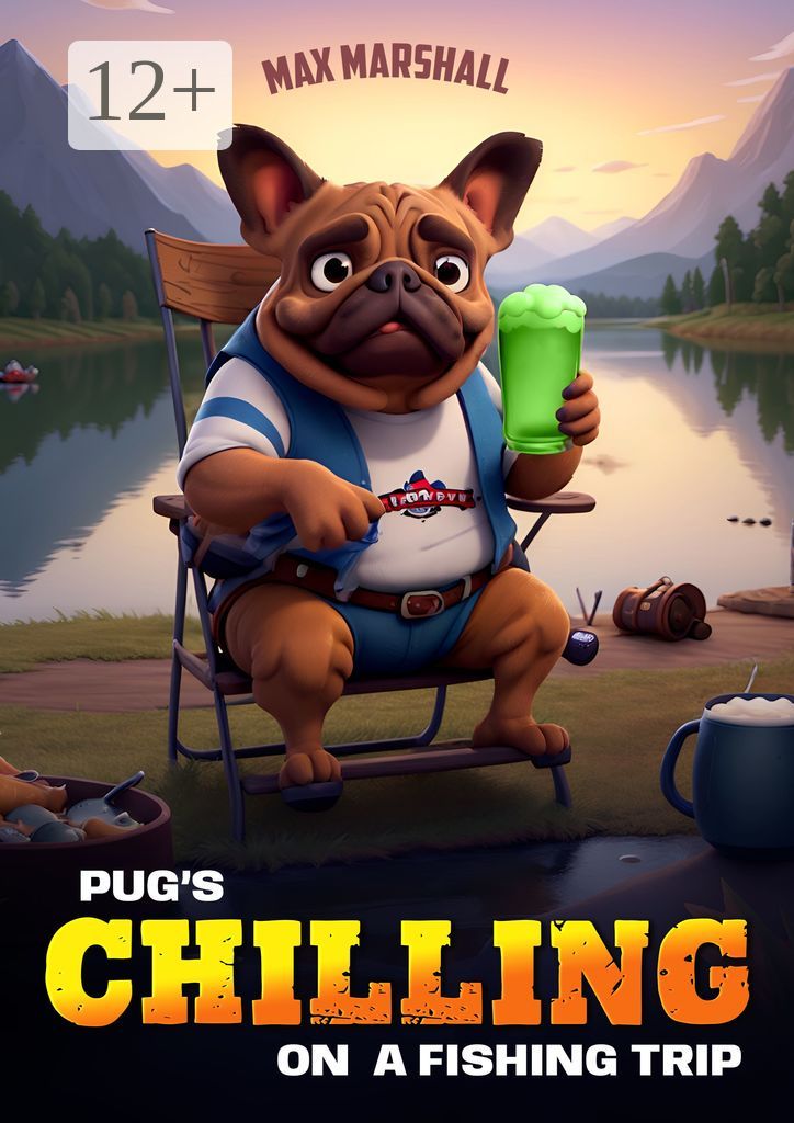 Pug's Chilling on a Fishing Trip