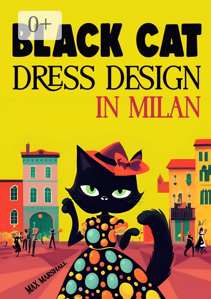 Black Cat Dress Design in Milan