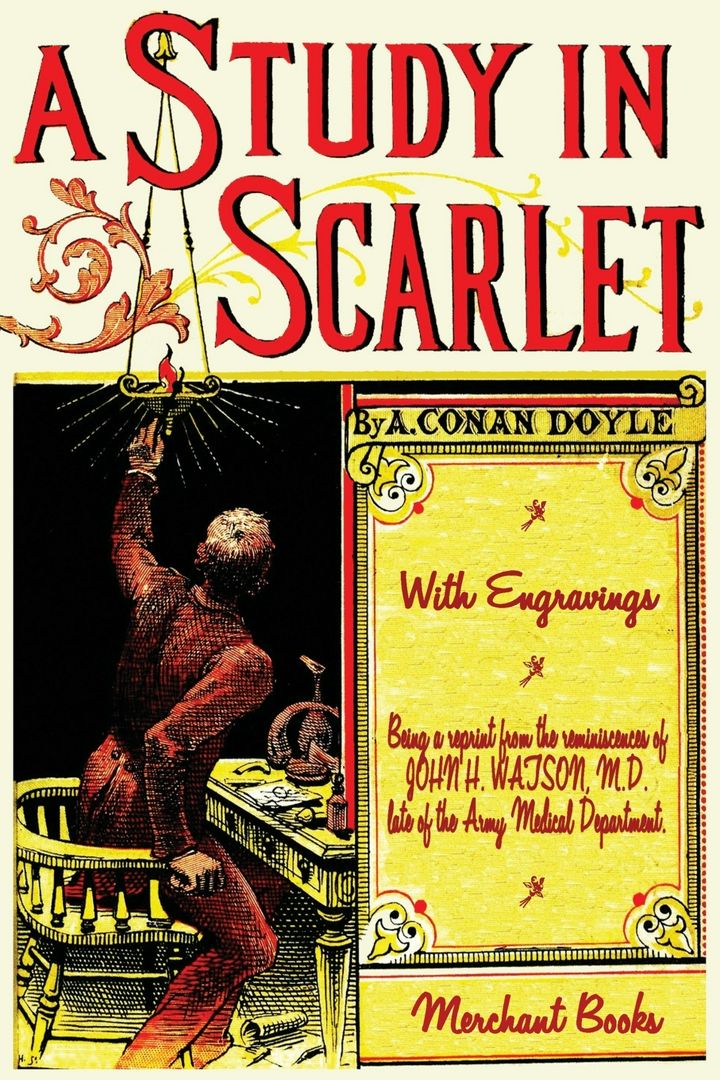 A Study in Scarlet - Illustrated. Этюд в багровых тонах - иллюстрированный: на англ. яз.