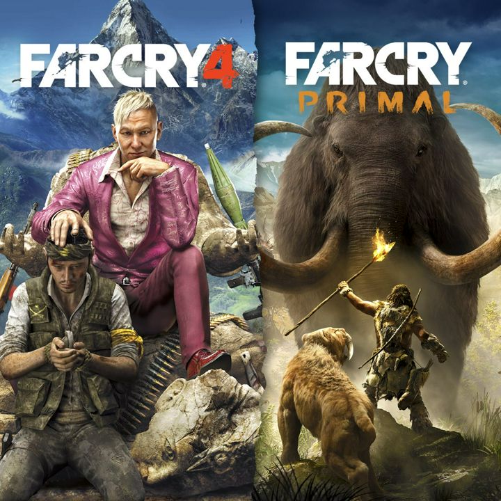 FAR CRY 4 + FAR CRY PRIMAL BUNDLE Xbox One, Xbox Series X|S