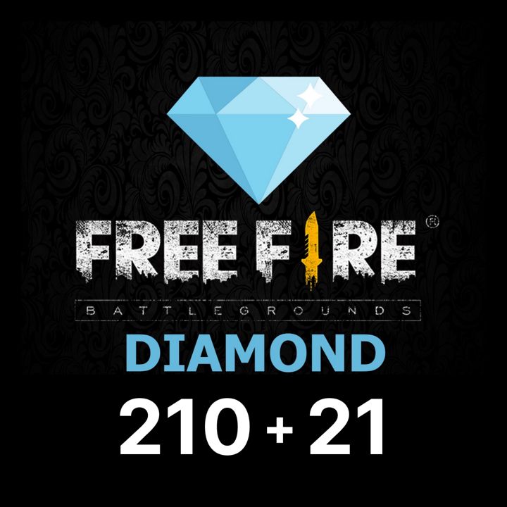 Игровая валюта Free Fire - 210 + 21 (231) Алмазов (Diamonds) / Все страны / Garena