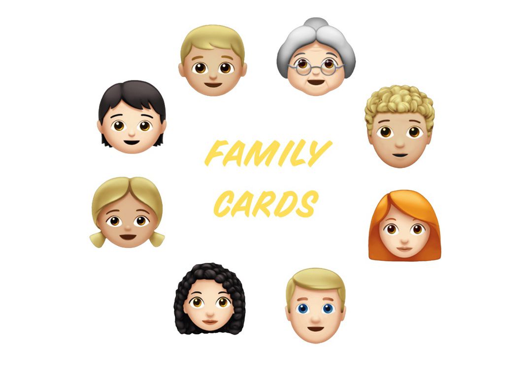 Family cards+definitions