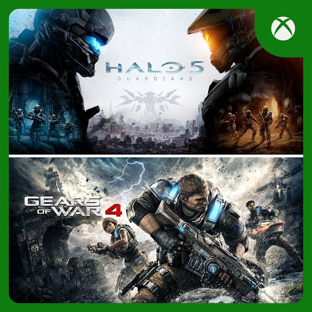 Gears of War 4 and Halo 5: Guardians Bundle | Xbox One & Series X|S