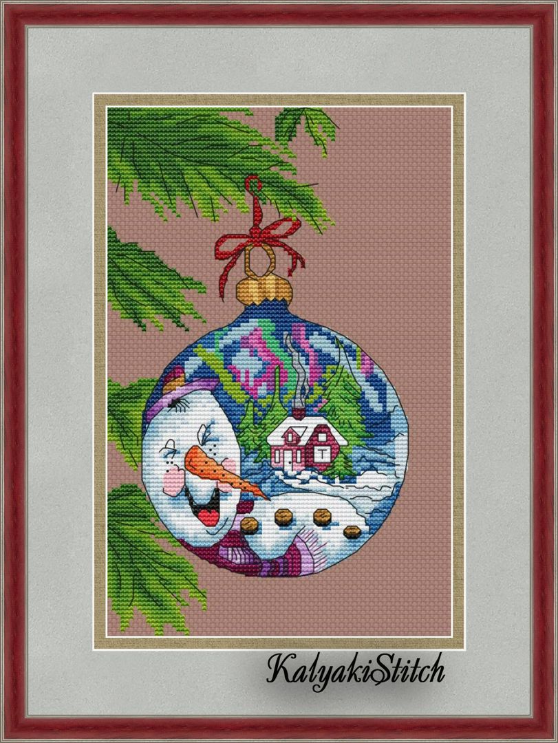 Схема по вышивке крестом "Северное сияние" - Виктория Калякина ...