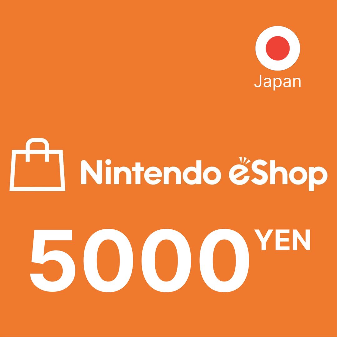 Карта оплаты Nintendo eShop 5000 YEN Japan Код активации Нинтендо / Gift Card (Япония)