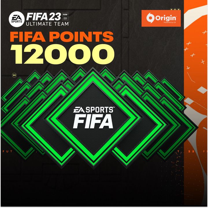 Игровая валюта FIFA 23: 12000 FUT Points (EA App; PC; Регион активации РФ) Цифровая версия