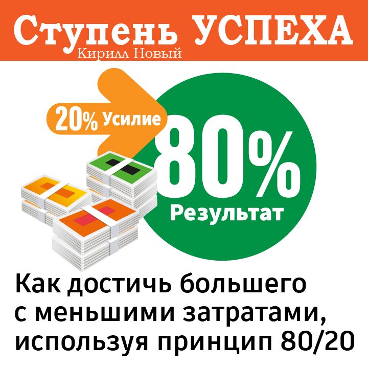 Как достичь большего с меньшими затратами, используя принцип 80/20