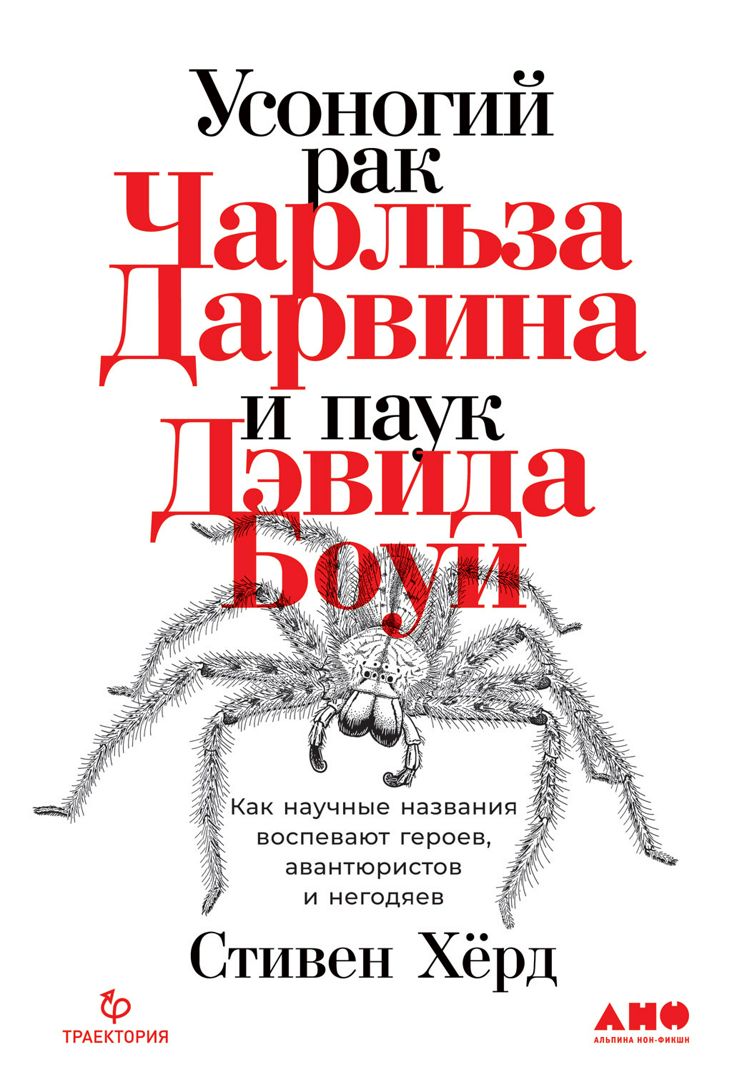 Усоногий рак Чарльза Дарвина и паук Дэвида Боуи: Как научные названия воспевают героев, авантюристов