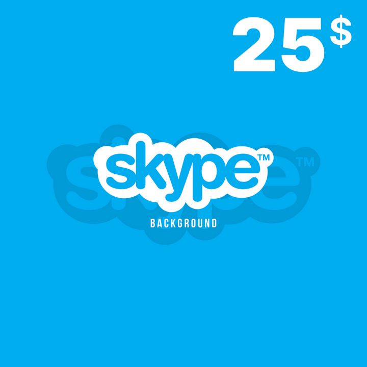 Skype ваучер 25$ Цифровой код