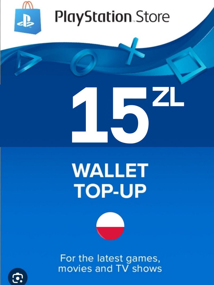 Карта оплаты PlayStation Store на 15 PLN (zl) / Gift Card (Польша ...