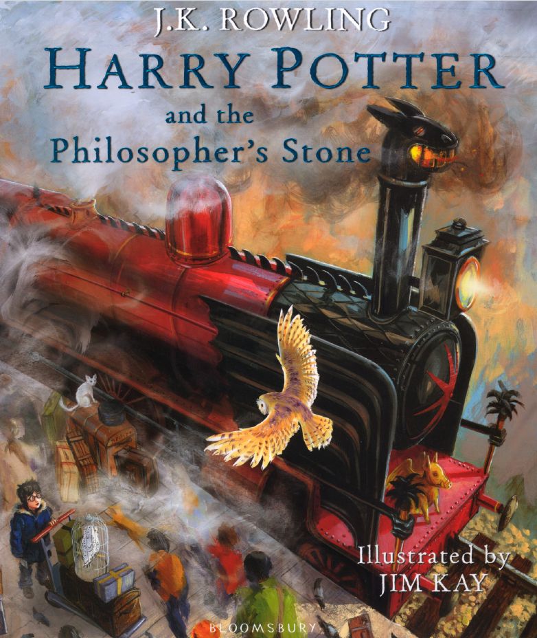 Jim Kay! Harry Potter and the Philosophers Stone J.K.Rowling Illustrated by Jim Kay