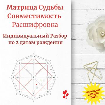 Матрица Судьбы Совместимость Расшифровка, Индивидуальный РАЗБОР по 2 ...
