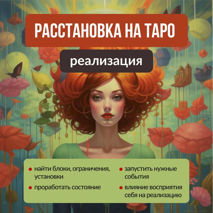 Расстановка на Таро: реализация