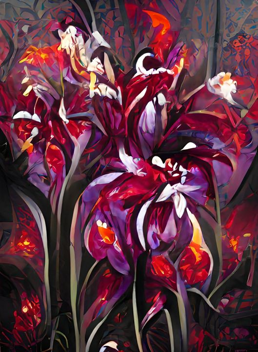 Орхидеи в цвету