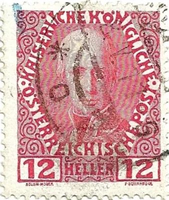 NFT почтовой марки. Австрия.