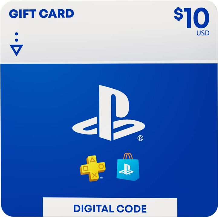 Цифровая подарочная карта PlayStation Store (10 USD, США), арт.3227