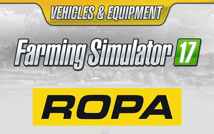 Farming Simulator 17 - ROPA Pack