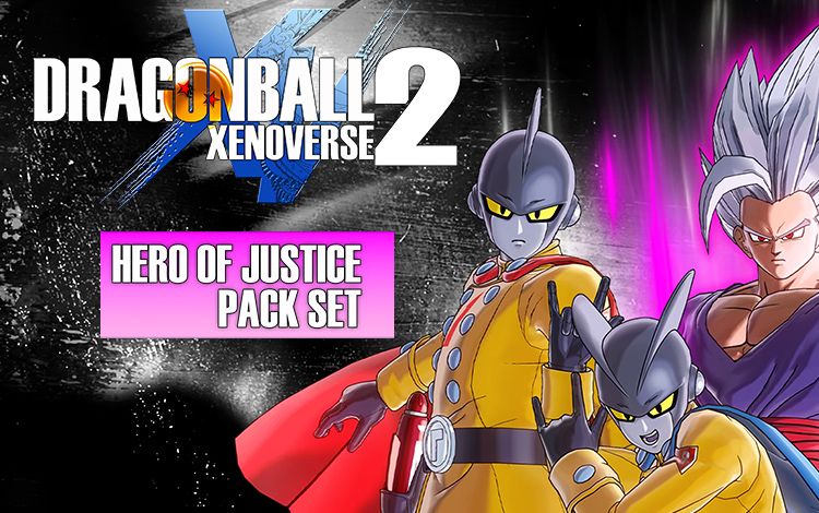 Dragon Ball Xenoverse 2 - Hero of Justice Pack Set