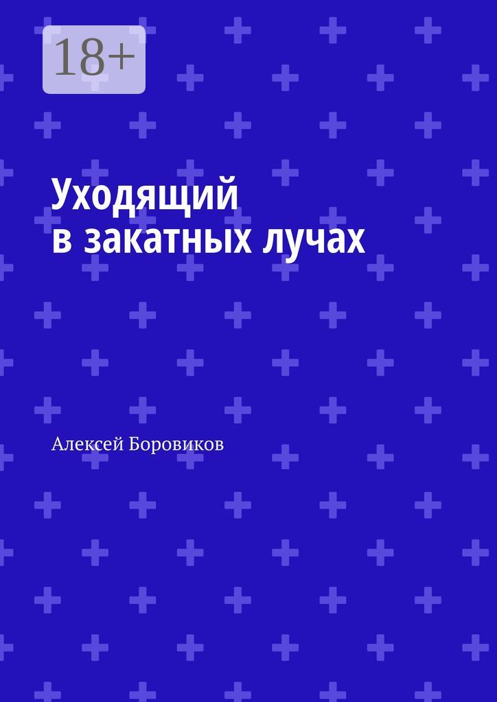 Уходящий в закатных лучах