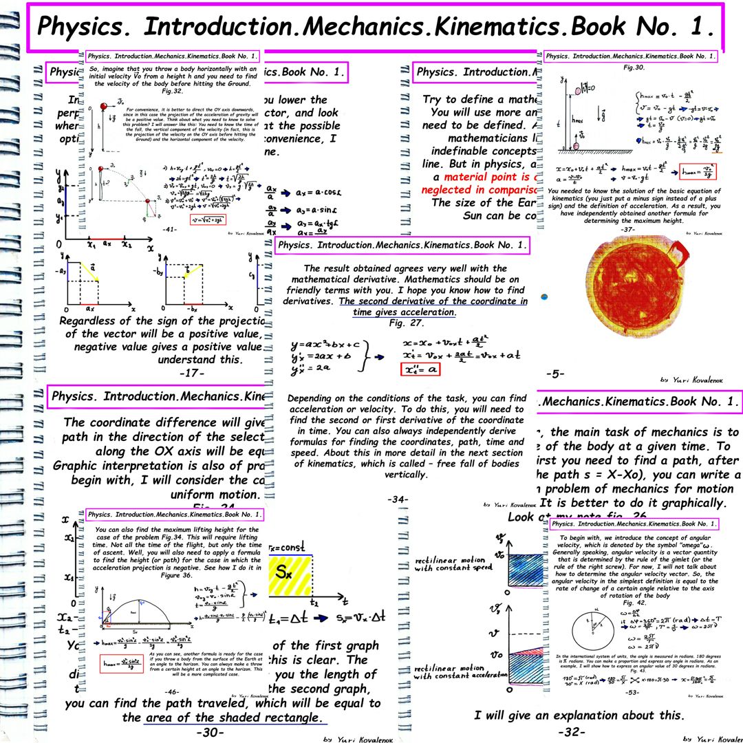 Physics. Kinematics . Book No. 1