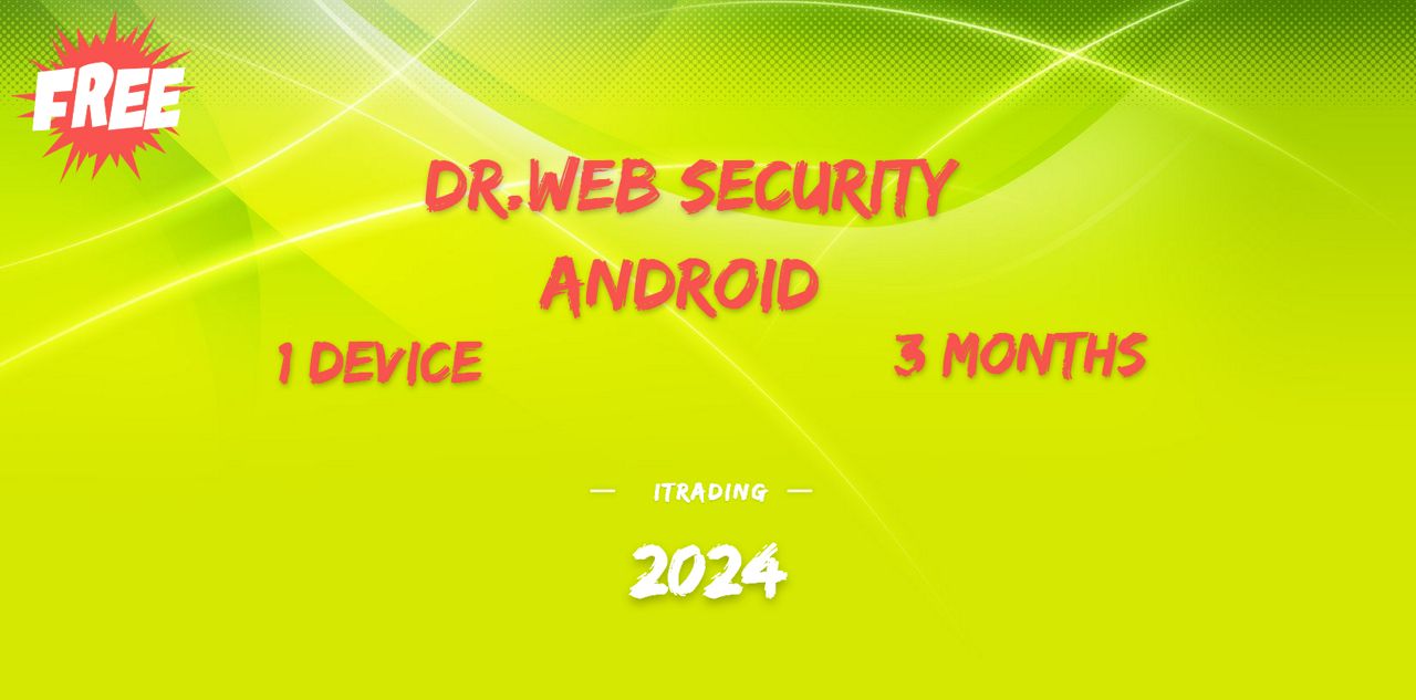 Антивирус Dr.Web Security Android на 3 месяца