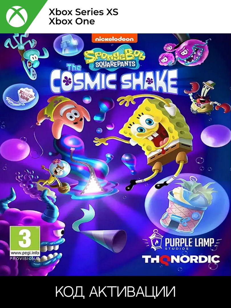 SpongeBob SquarePants: The Cosmic Shake XBOX для ONE/SERIES XS (Ключ активации)