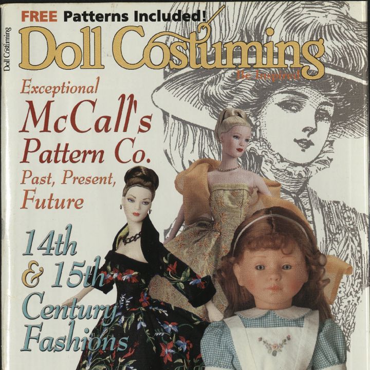 Журнал с выкройками одежды для кукол Doll Costuming, 2003, vol.9