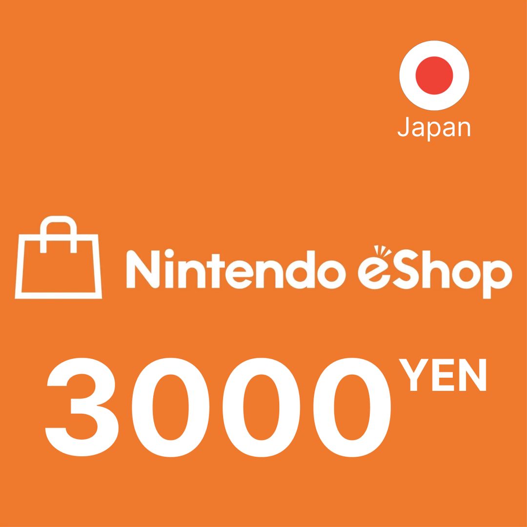 Карта оплаты Nintendo eShop 3000 YEN Japan Код активации Нинтендо / Gift Card (Япония)