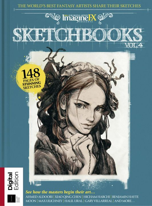 ImagineFX_Presents - Sketchbook часть 4, 3 издание от 29 августа 2024 (на английскойм языке)