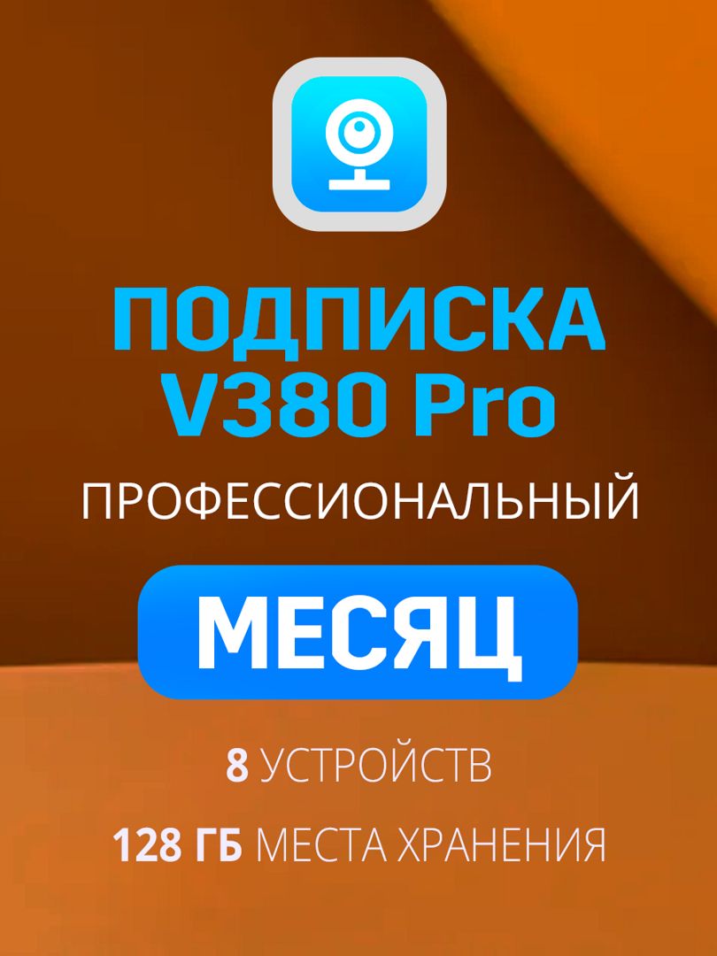 Облачное хранилище V380 Pro Профессиональный план на месяц