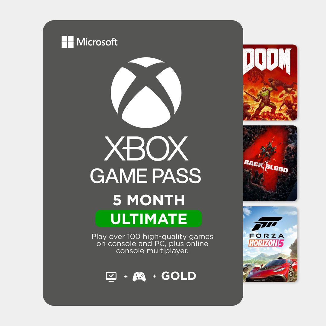 Подписка Xbox Game Pass Ultimat 5 месяца