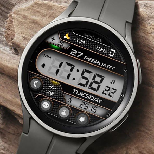 Electronic Watch face