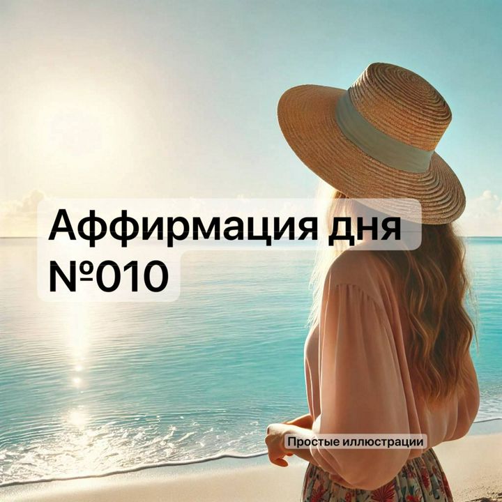 Аффирмация дня №010 для девушек