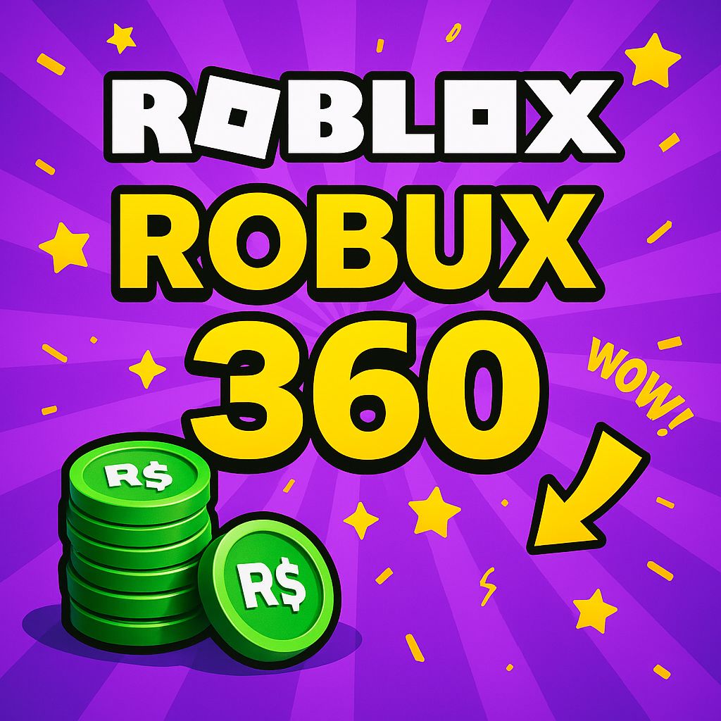 Roblox 360 Robux (Доставка через Gamepass) - скачать ключи на ...