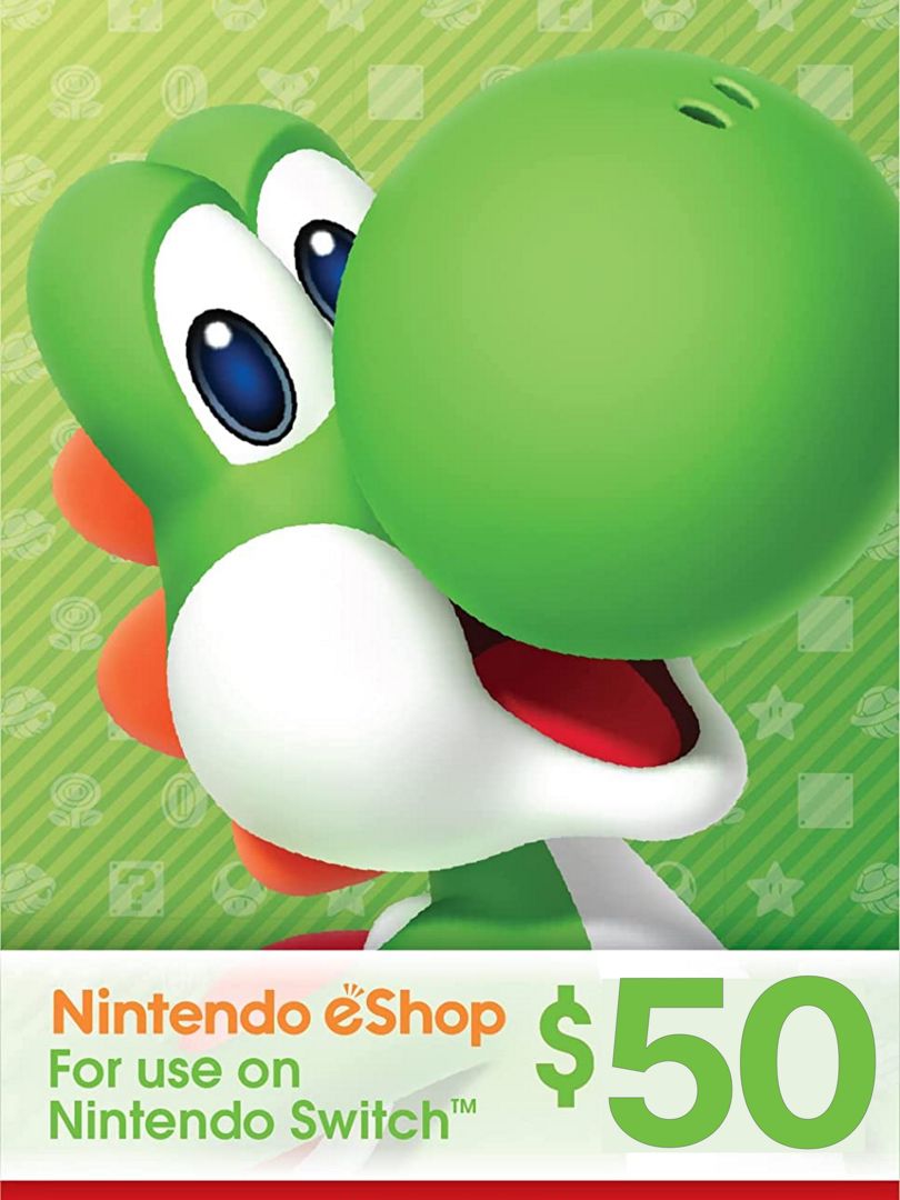 Карта оплаты Nintendo eShop Gift Card 50$
