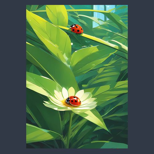 Цифровой постер «Ladybug6»