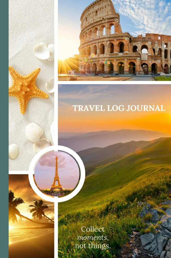 Travel Log Book. Trip Planner And Travel Log Journal