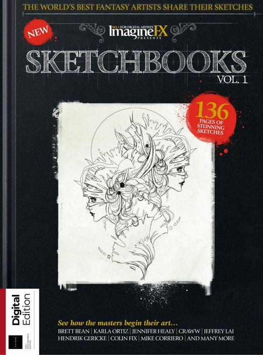 ImagineFX_Presents - Sketchbook часть 1, 6 издание от 5 September 2024 (на английскойм языке)