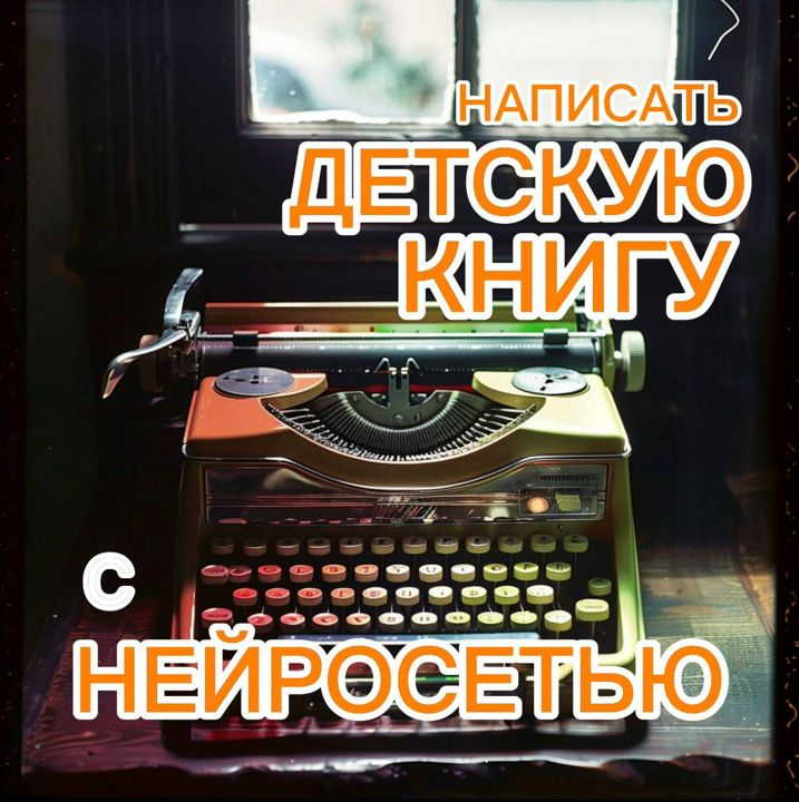 Написать детскую книгу с нейросетью! 25 шагов, огромный каскадный запрос (промпт) для нейронки