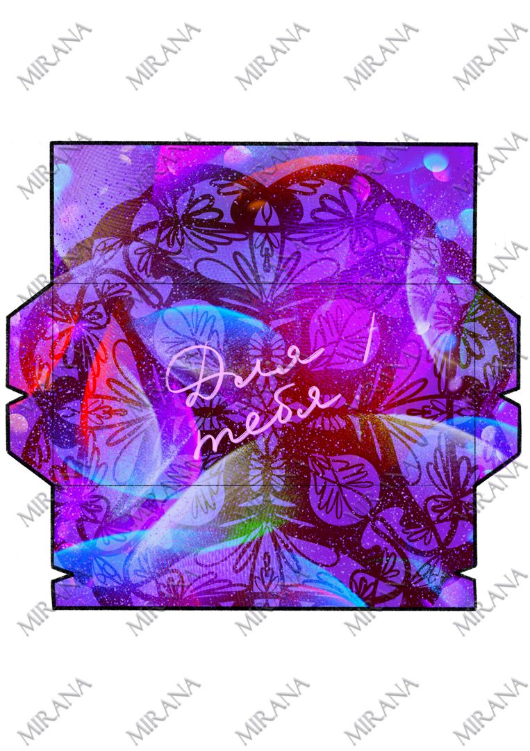 Цифровой конверт для денег "Для тебя!", шаблон для печати - Милена ...