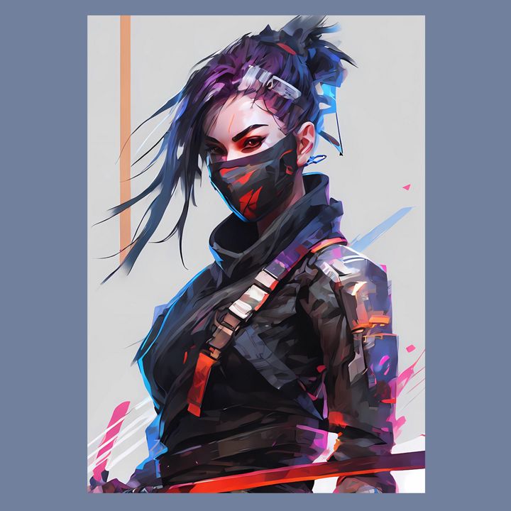 Цифровой постер «Ninja_girl9»