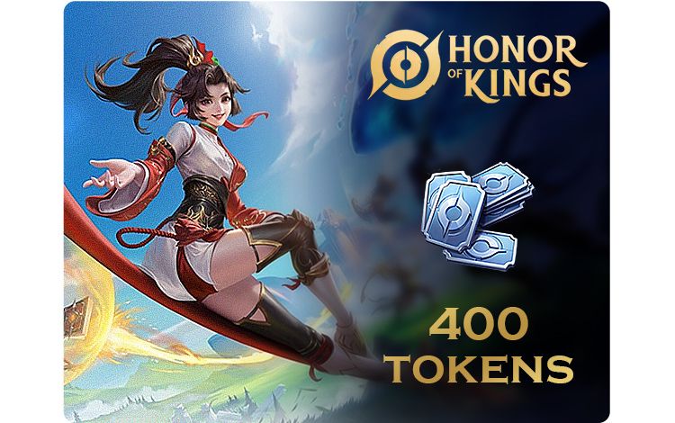 Игровая валюта Honor of Kings 400 Tokens [Цифровая версия]