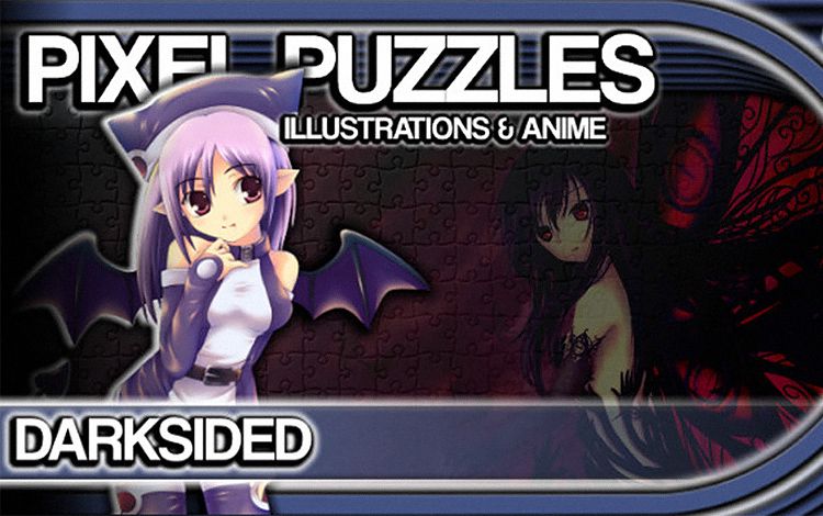 Pixel Puzzles Illustrations & Anime - Jigsaw Pack: Dark Sided