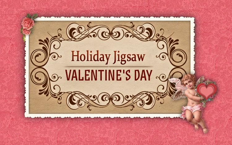 Holiday Jigsaw Valentine