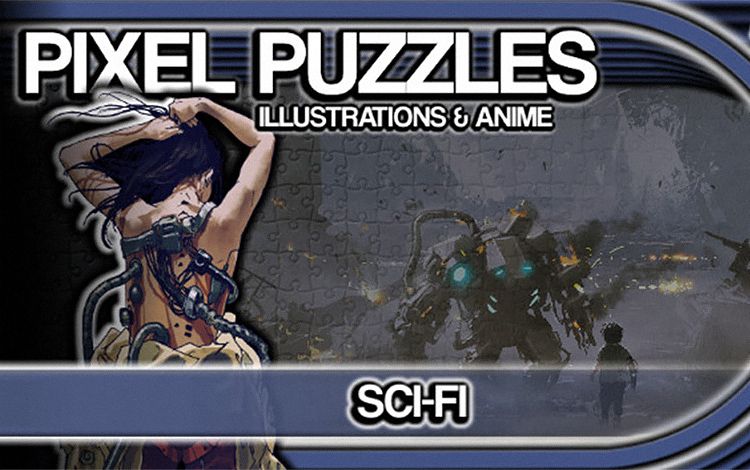 Pixel Puzzles Illustrations & Anime - Jigsaw Pack: Sci-Fi