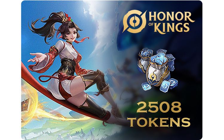 Игровая валюта Honor of Kings 2508 Tokens [Цифровая версия]