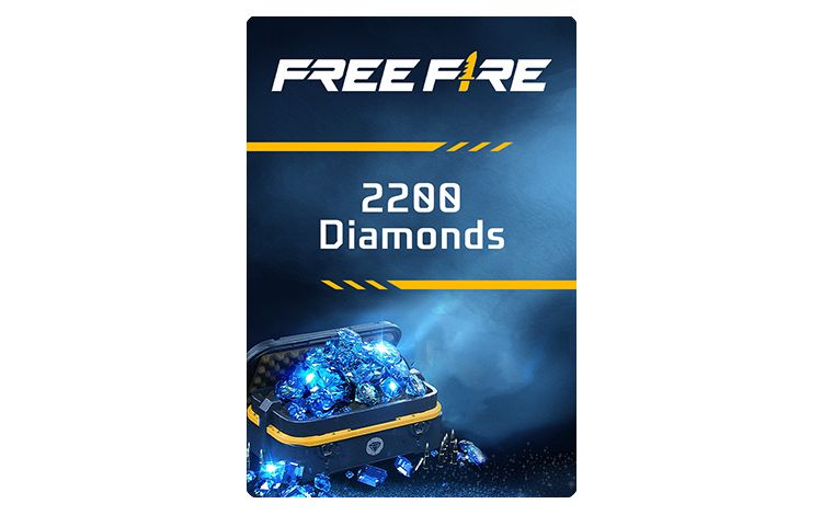 Игровая валюта Free Fire: 2200 Diamonds [Цифровая версия]