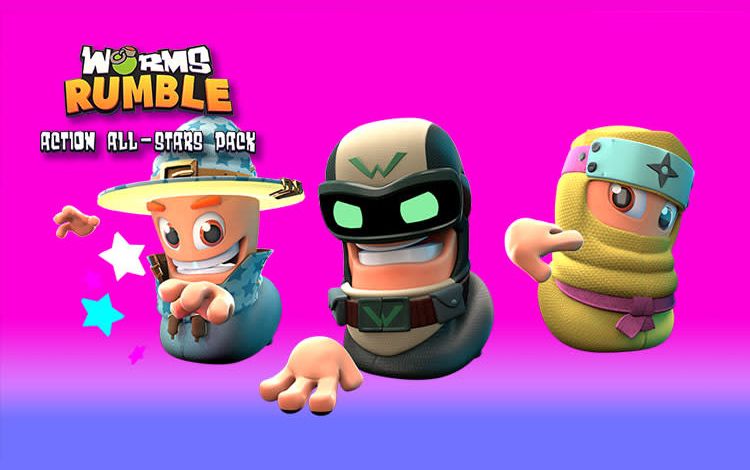 Worms Rumble - Action All-Stars Pack