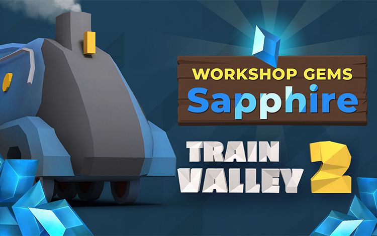 Train Valley 2: Workshop Gems - Sapphire